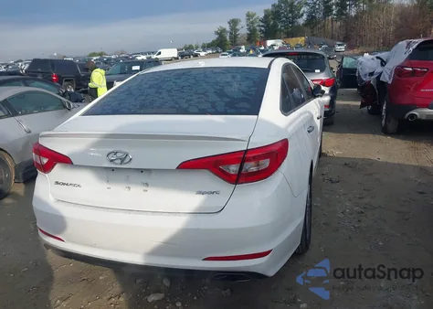 2017 Hyundai Sonata Sport из США, поврежденный, VIN 5NPE34AFXHH529221